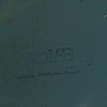 KARMSTOLAR, 4 st, "Lilla Åland", Carl Malmsten, 1900-talets andra hälft.