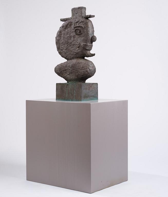 Donald Baechler, ”Man with Hat”.