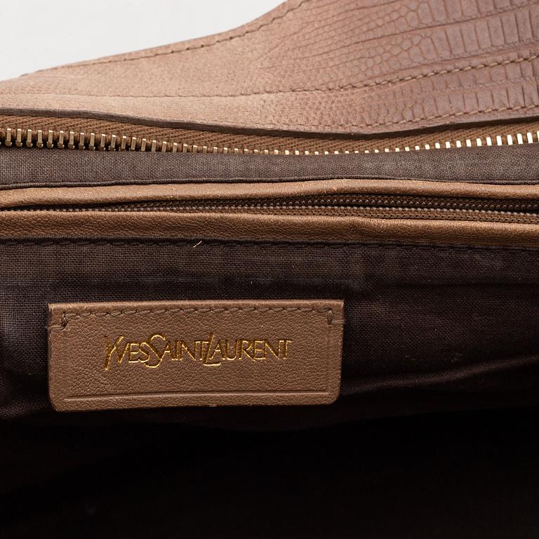 Yves Saint Laurent, an embossed leather 'Medium Cabas Chyc Bag'.