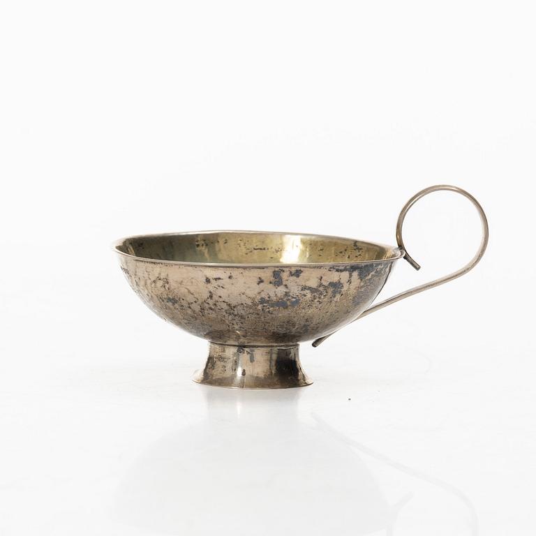 Punschmuggar, 21 st, silver, bl a Emma Johanssons Guldsmedsaffär, Arvidsjaur 1926.