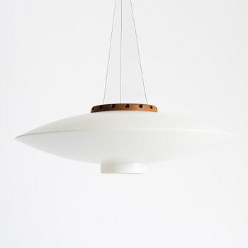 Uno & Östen Kristiansson, a model 565/ 'Ufo' ceiling lamp, Luxus, Vittsjö, Sweden, 1960's.