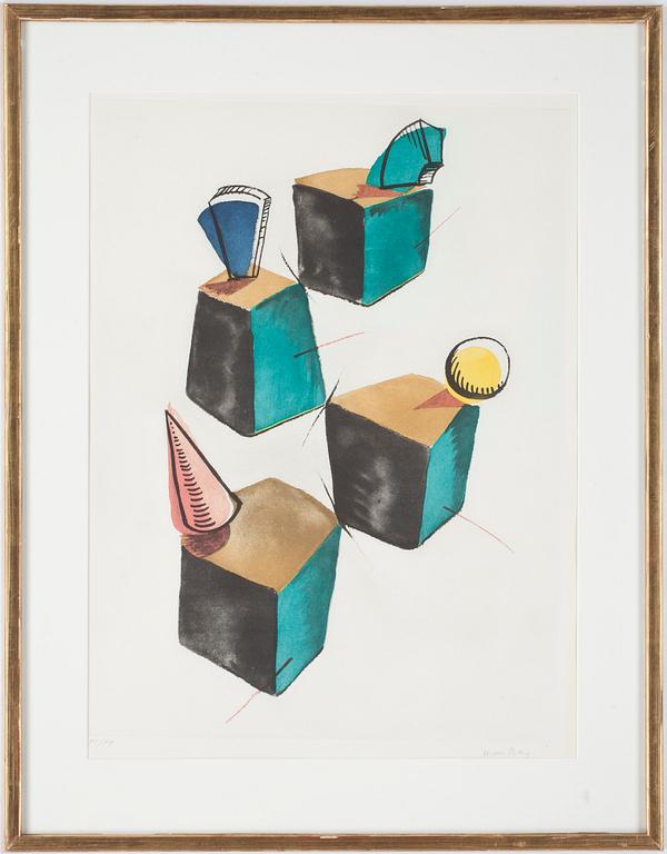 MAN RAY, litografi. sign o numr 95/99.