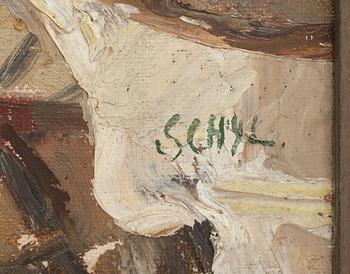 JULES SCHYL, olja på duk, signerad, à tergo daterad 1929?.