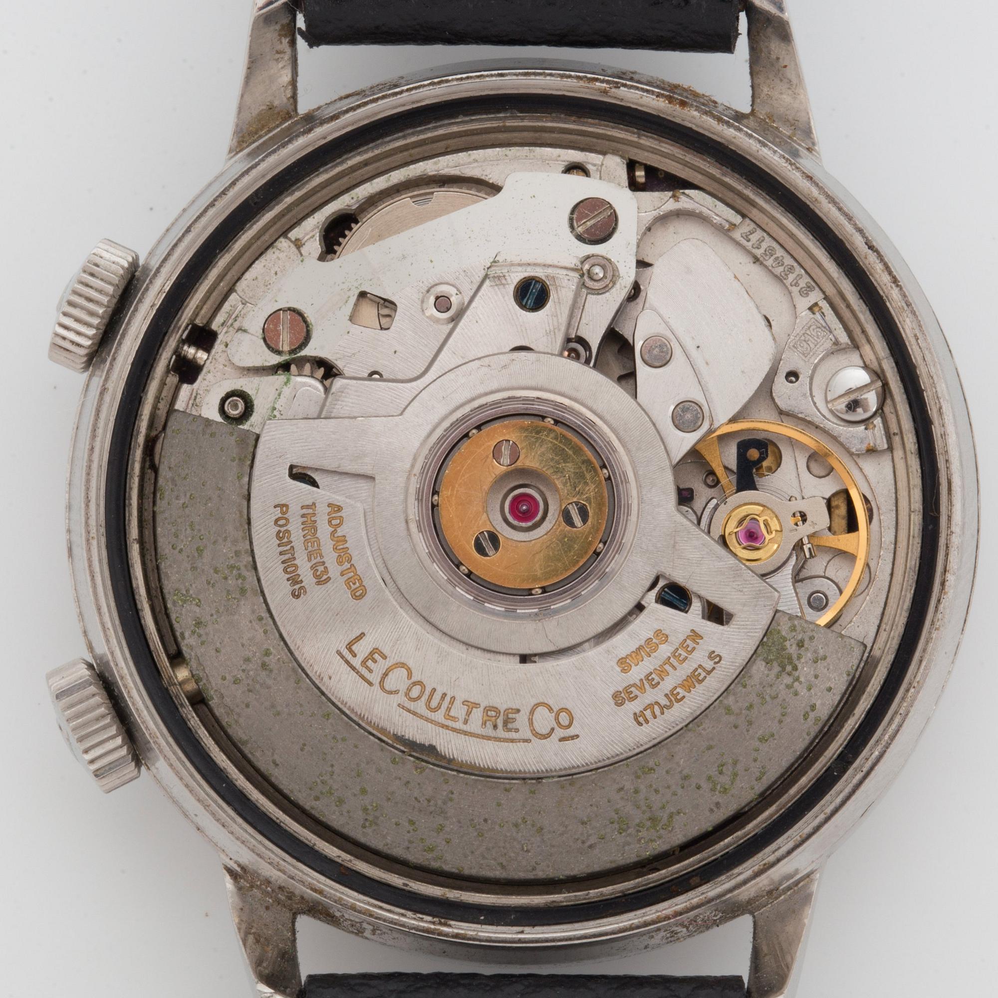 JAEGER-LeCOULTRE, Memovox, wristwatch, 37 mm,
