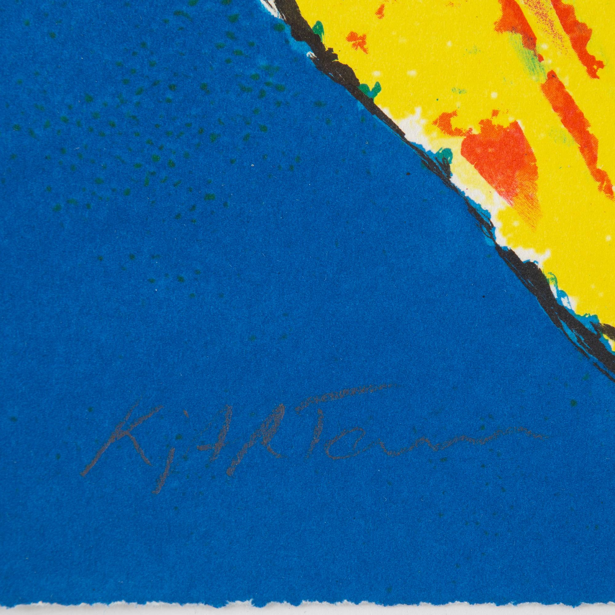 KJARTAN SLETTEMARK, lithographs in colours, 2, signed 117/250, 120/250.