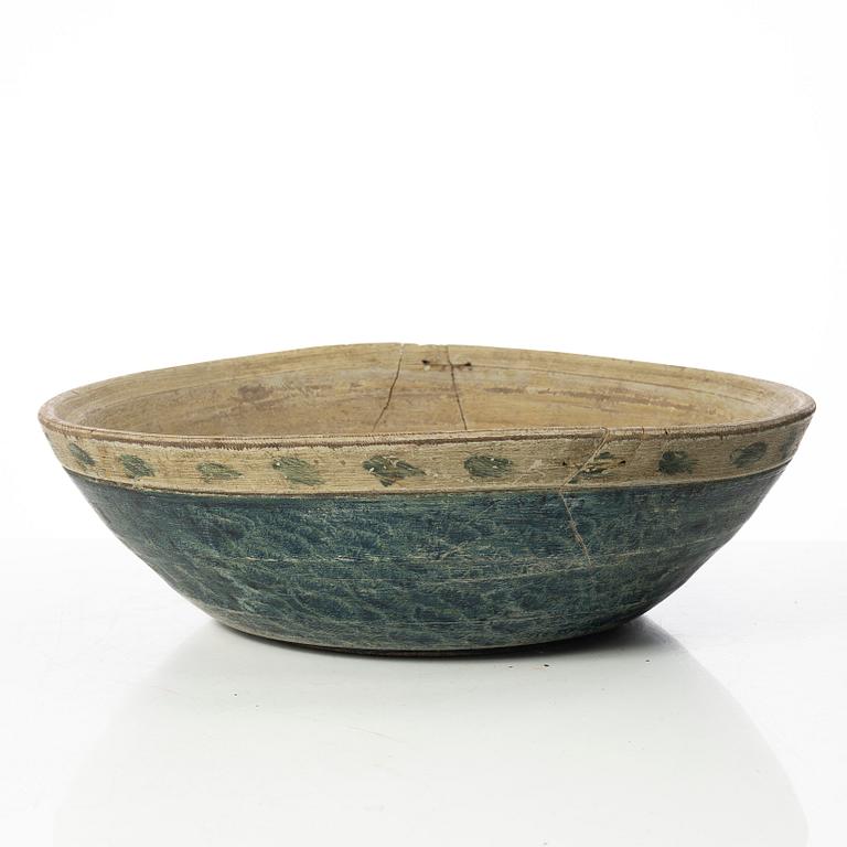 Bowl, folk art, 19th century.