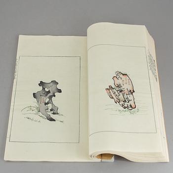 BÖCKER, 2st, Lao Tses heliga skrifer samt "Shi zhu zhai jian pu" Utgiven av Rong Bao Zhai, Peking, 1930-tal.