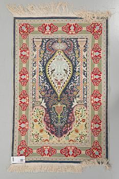Hereke, oriental, silk, approx. 111 x 73 cm.