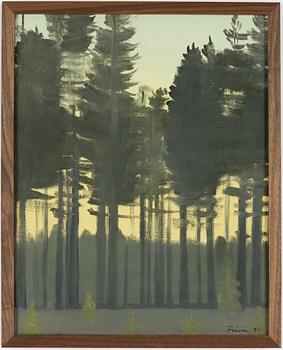 Vera Frisén, Twilight through the Pines.