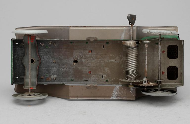 LEKSAKSBIL, plåt, "Orobr", Tyskland, 1900-talets första hälft.