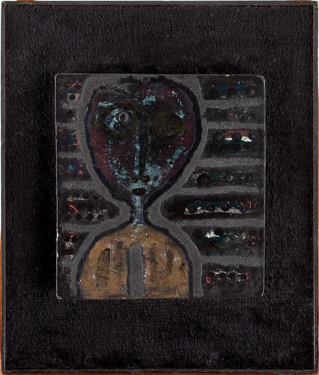 HENRYK MUSIALOWICZ (POLEN), Mixed media on panel. Sign on verso.