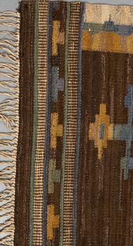 Märta Måås-Fjetterström, a drape, "Lockarp". Flat weave. 244,5 x 150 cm. Signed MMF.