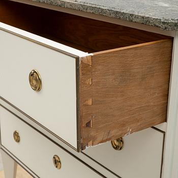 A Gustavian style chest of drawers, first half of the 20th Century.