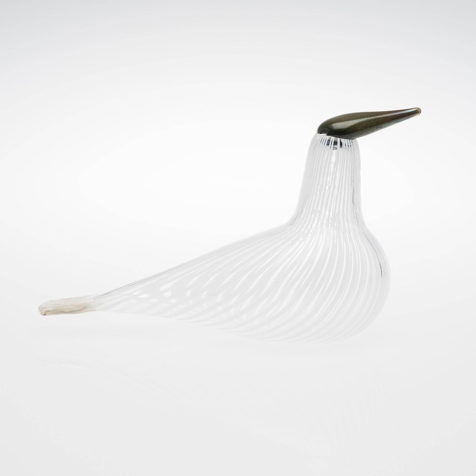 OIVA TOIKKA, BIRD, Suomen Sotka. Signed O.Toikka, Nuutajärvi 1992 316/1992.