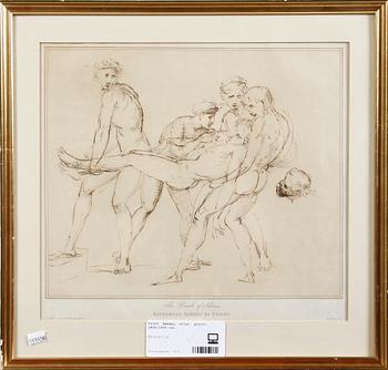 Rafael · RAFAEL, Raffaello Sanzio, efter. Gravyr, 1800/1900-tal. 