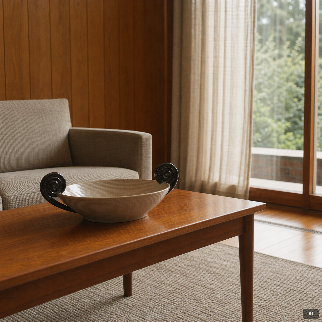 A bowl, Nyman & Nyman, Höganäs Keramik.