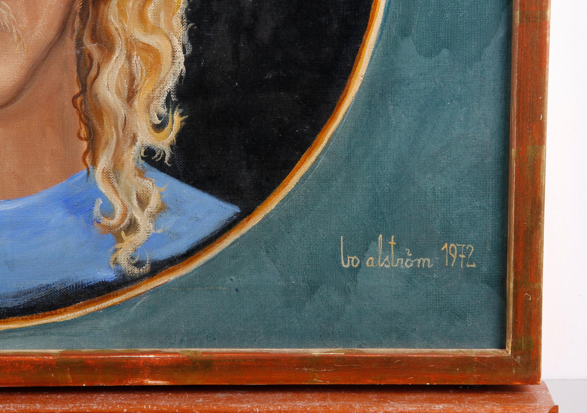 ALSTRÖM, BO, olja på duk, signerad och daterad 1972.