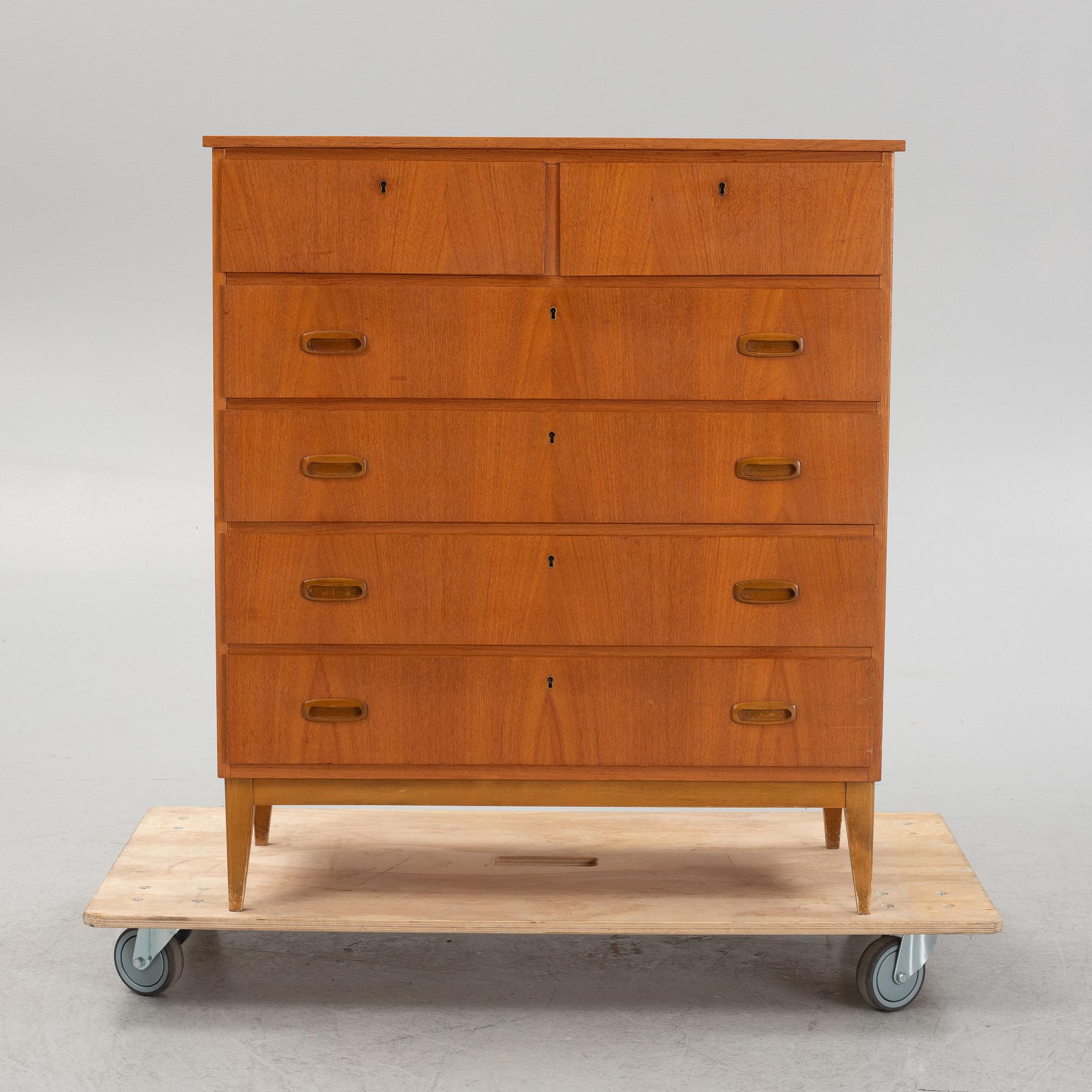 Chest of drawers, 1960s.