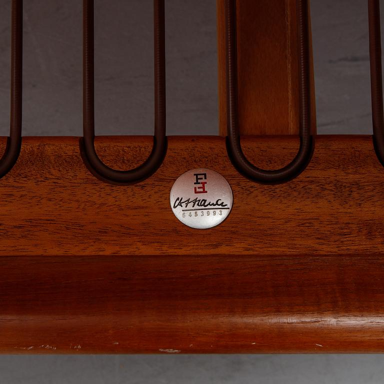 Peter Hvidt & Orla Mølgaard Nielsen, hörnsoffa med bord, 3 delar, "Minerva", France & Son, Danmark, 1950/60-tal.