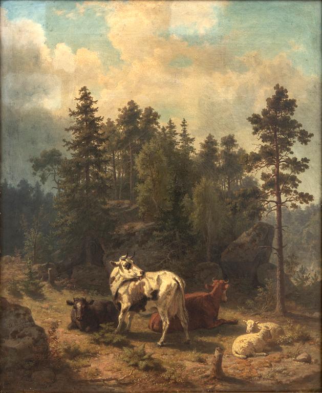 Nils Andersson,  oil on canvas signed and dated 19857.