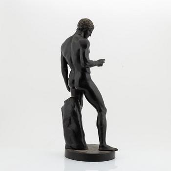 Unknown artist 20th century, after Antique model. Bronze, height 69 cm.