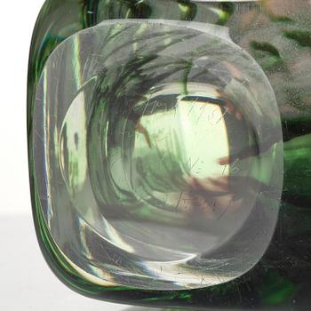 Edward Hald, a graal glass vase, Orrefors 1937, no 96.