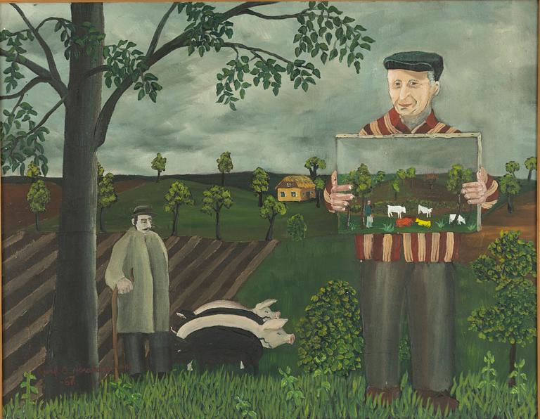 Bengt O. Abrahamsson, "Bondemålaren".
