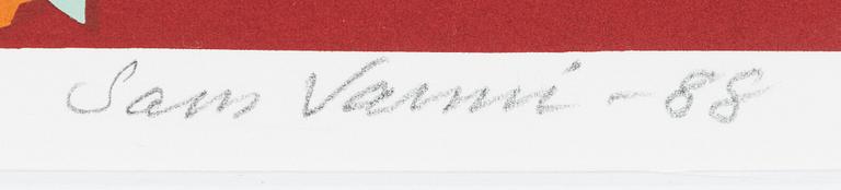 Sam Vanni, Composition in red.