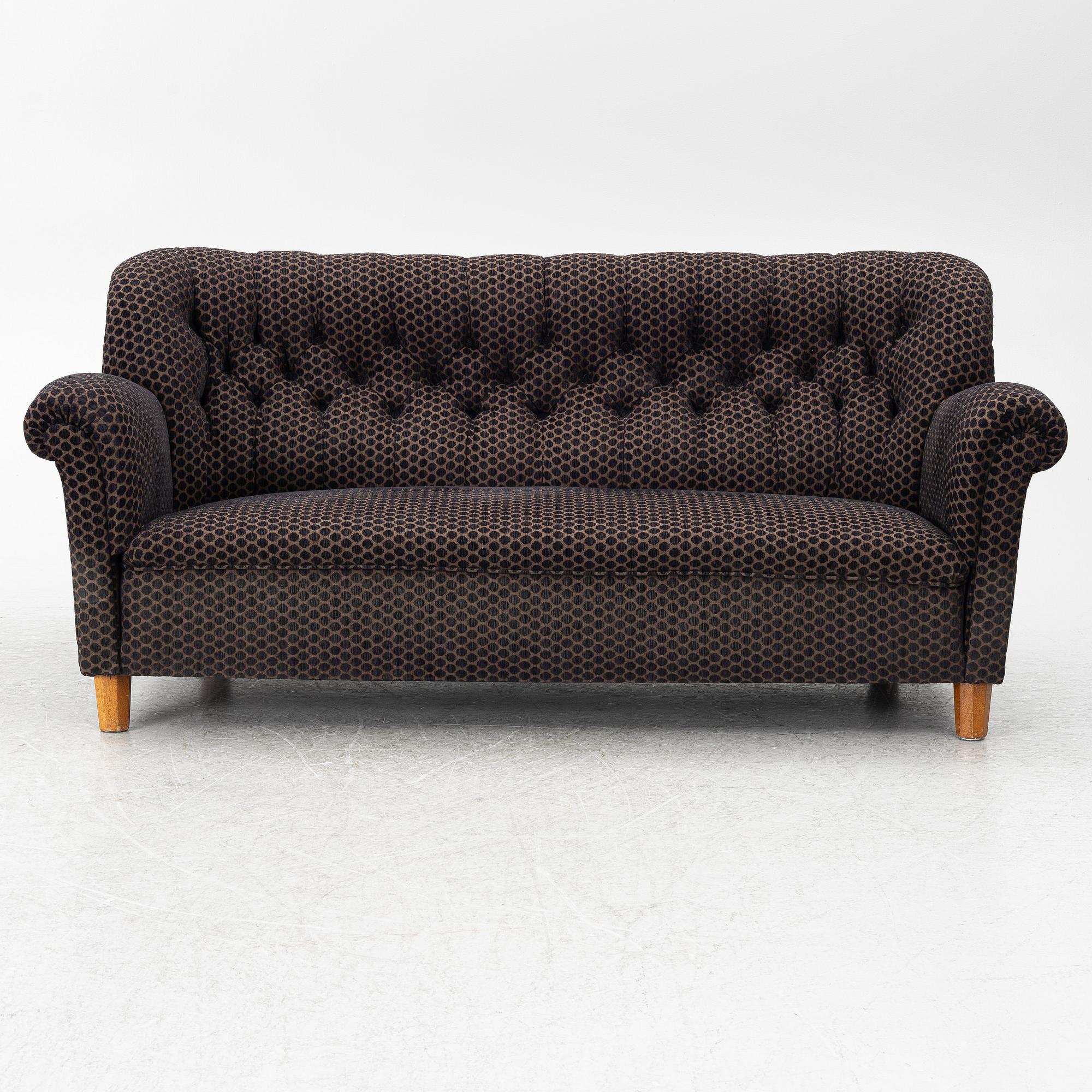 Josef Frank, soffa, modell 678, Firma Svenskt Tenn.