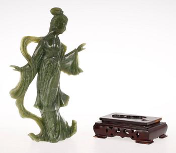 FIGURIN, sten, Kina. Modern tillverkning.