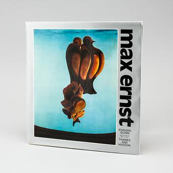 A book about Max Ernst by Edward Quinn for the publisher Thames and Hudson, 1977, numrerad 172/750.