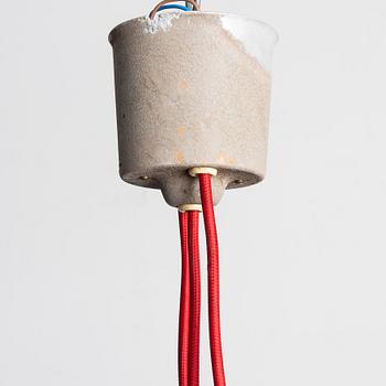 Bertil Brisborg, a pair of ceiling lamps, Nordiska Kompaniet, 1950s.