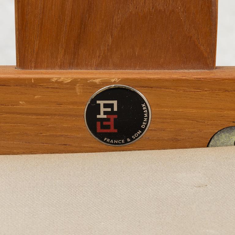 Grete Jalk, fåtölj, modell 118, France & Son, Danmark, 1950/60-tal.