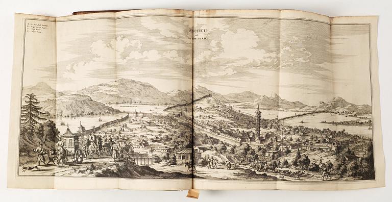 DAPPERT OLFERT (1639-1689), Tweede en derde Gesandschap na het Keyserryck van Taysing of China. Amsterdam 1670.