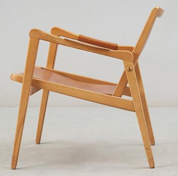 KARMSTOL, Axel Larsson, Svenska Möbelfabrikerna, Bodafors, 1948.