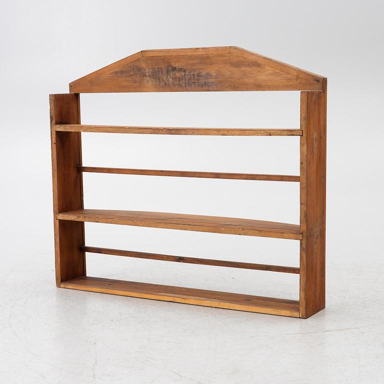 A plate rack, 19th Century.