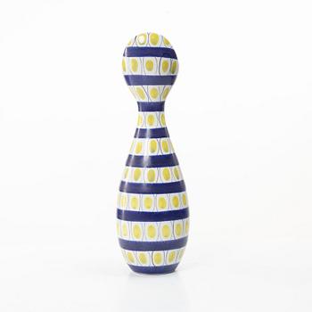 Stig Lindberg, Vase, faience, Gustavsbergs studio.