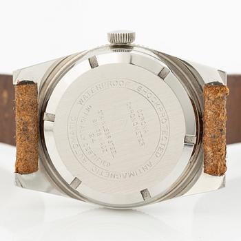 Corona Suiza, Gorgona, "Skin Diver", "Radium Dial", wristwatch, 36 mm.