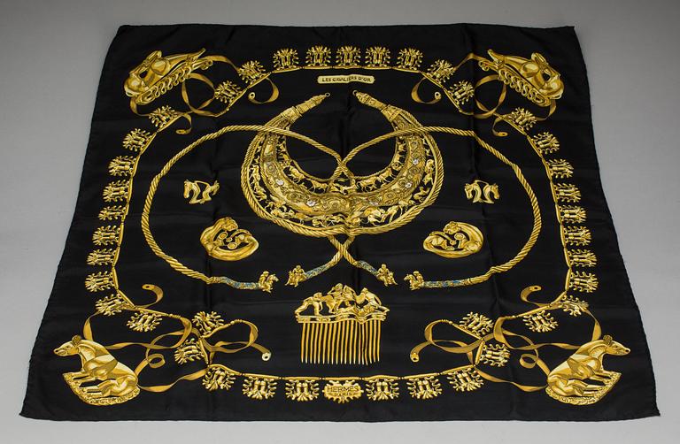 SCARF, "Les Cavaliers d'Or", Hermès.