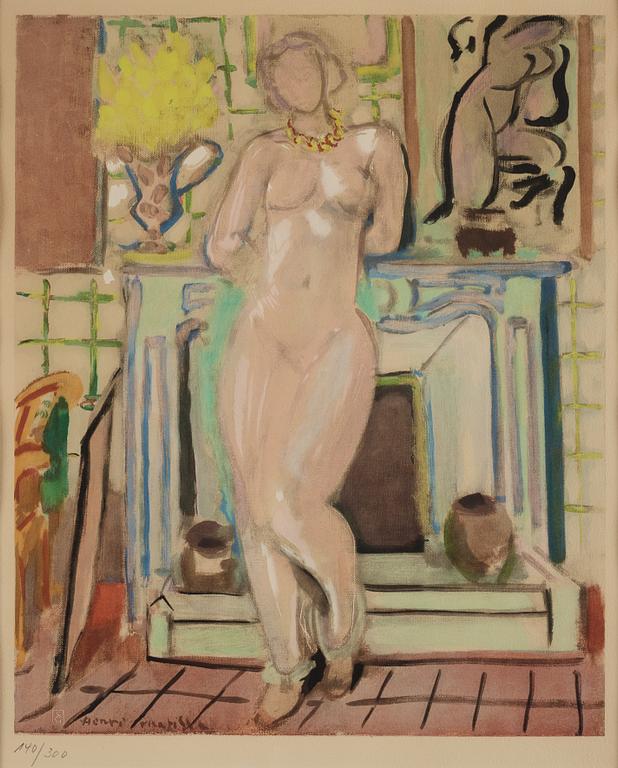 Henri Matisse, Nu devant la cheminée.