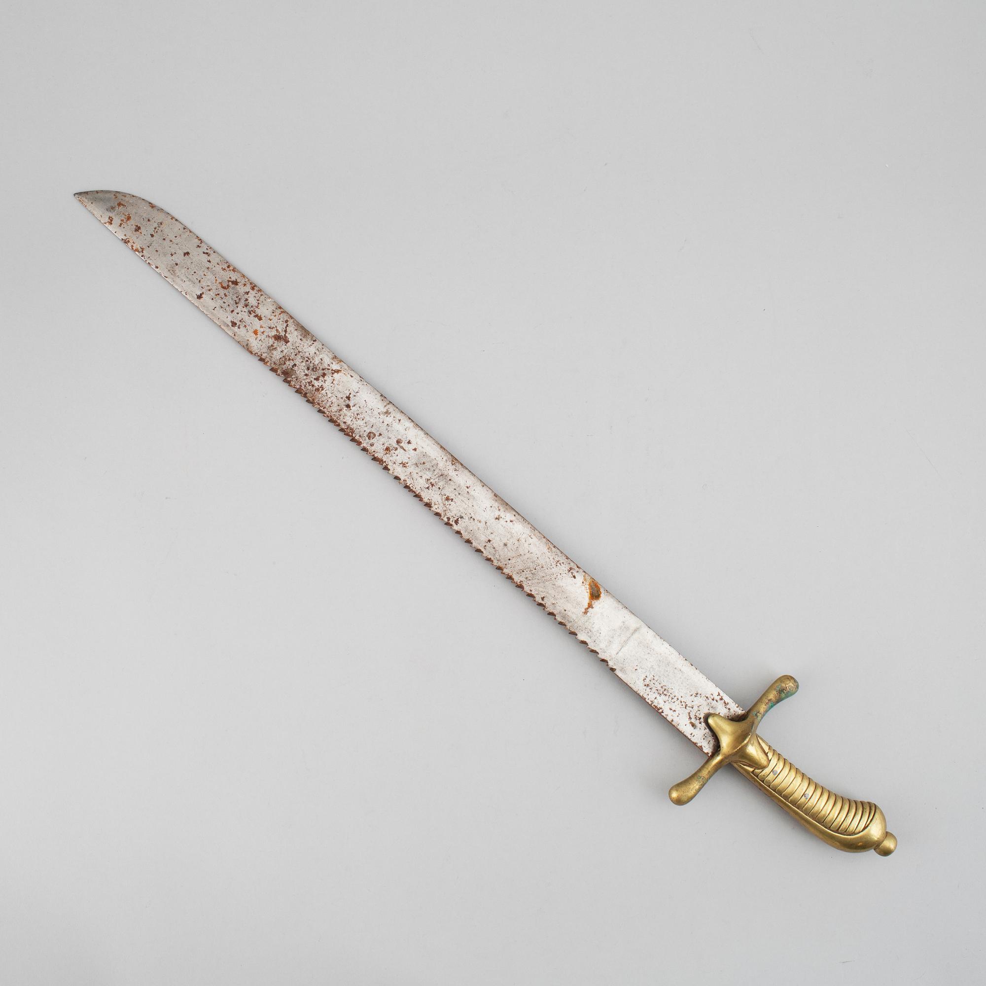 A mid 19th Century German fascine knife.