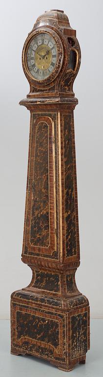 A Swedish 18th Century long case clock by P. Ernst.