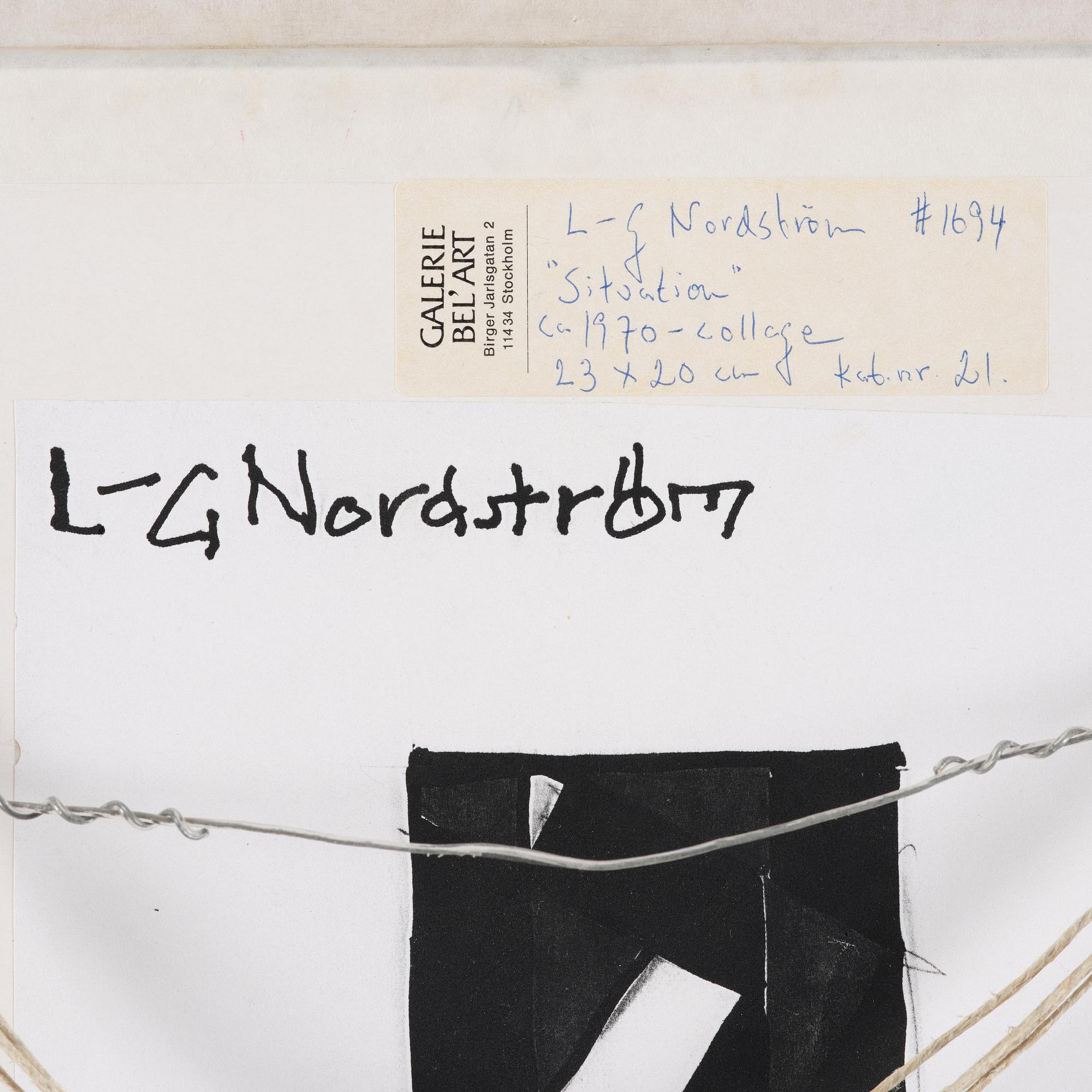 Lars-Gunnar Nordström, "Situation".