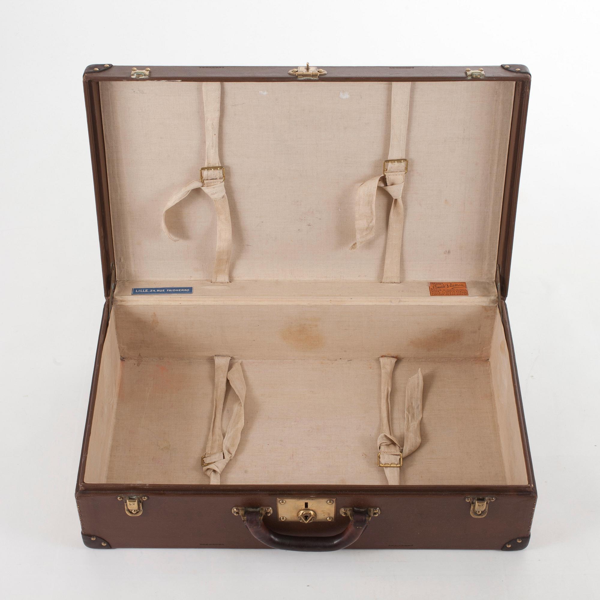 LOUIS VUITTON, resväska, 1910-tal.