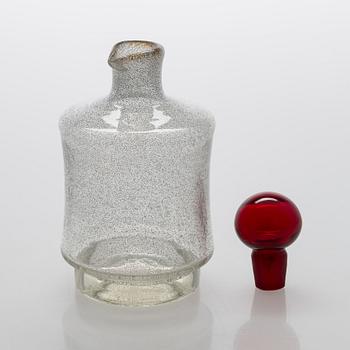Tamara Aladin, A 'Star' glass carafe,  Riihimäen Lasi, 1963-65.