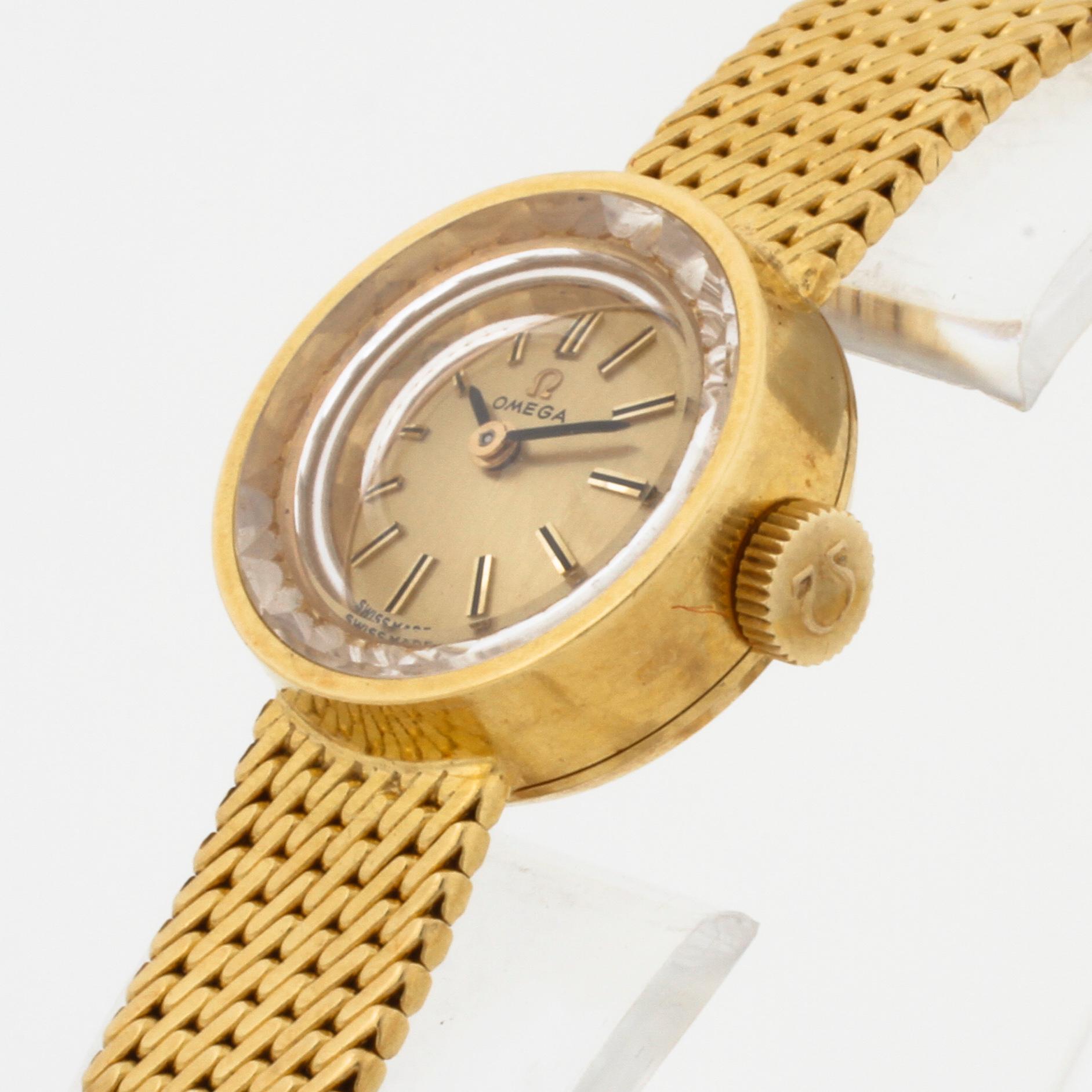 OMEGA, wristwatch, 17 mm.
