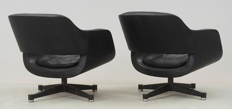 EERO AARNIO, fåtöljer, ett par, "Grand Chairs", formgivna 1962.