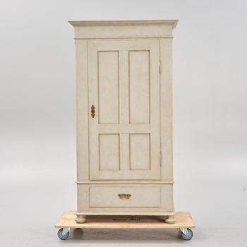 A painted cabinet fromaround the year 1900.