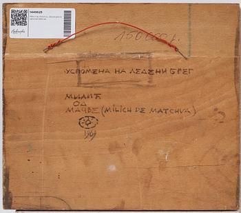 Milić od Mačve, oil on canvas laid down on panel, signed and dated 1969.