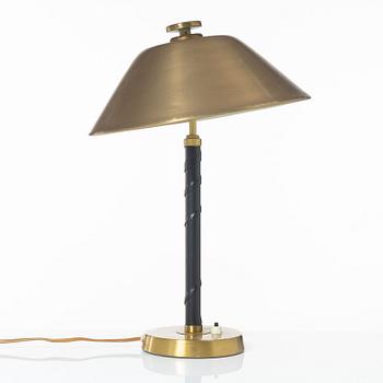 Einar Bäckströms Metallvarufabrik, a model '5014' table lamp, 1940's.